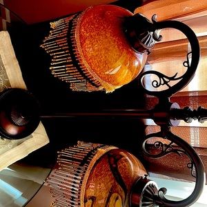 Table lamp in a animal print very elegant